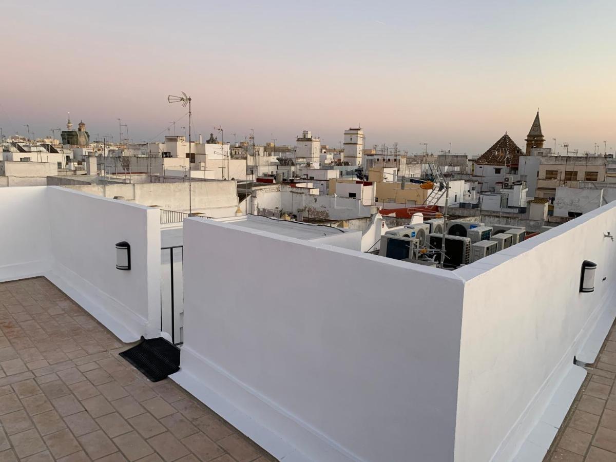 Atico Terraza Cadiz Centro Ascensor Playa De La Caletaアパートメント エクステリア 写真