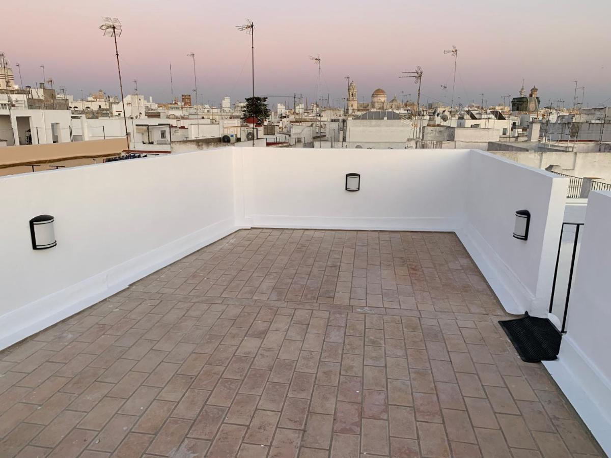 Atico Terraza Cadiz Centro Ascensor Playa De La Caletaアパートメント エクステリア 写真