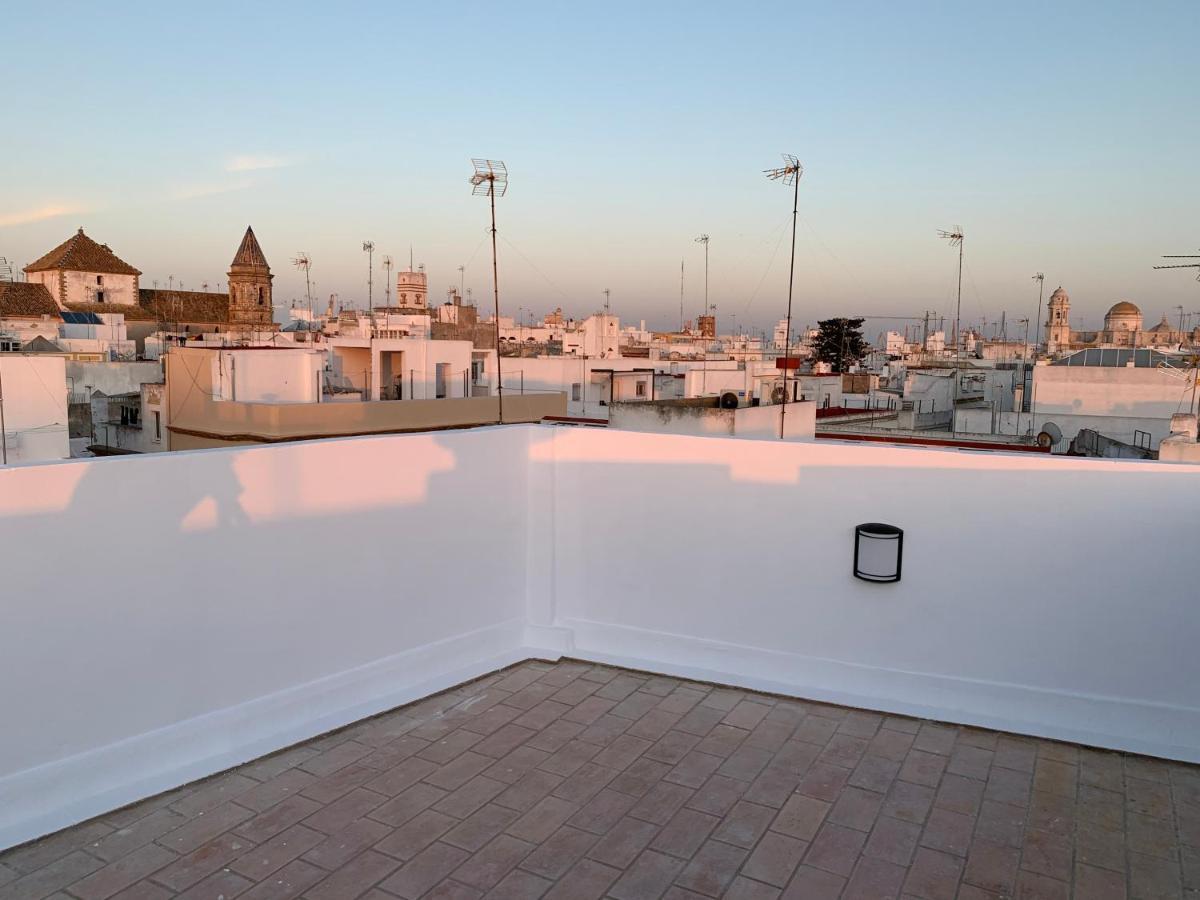 Atico Terraza Cadiz Centro Ascensor Playa De La Caletaアパートメント エクステリア 写真
