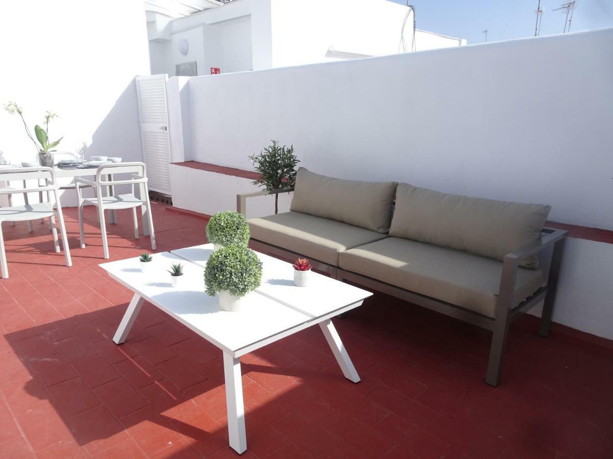 Atico Terraza Cadiz Centro Ascensor Playa De La Caletaアパートメント エクステリア 写真